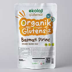 Ekoloji Market Organic Basmati Rice 500g