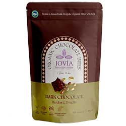 Jovia Organic Dark Chocolate Bites (Hazelnut & Pistachio) 85g