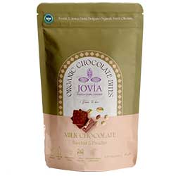 Jovia Organic Milk Chocolate Bites (Hazelnut & Pistachio) 85g