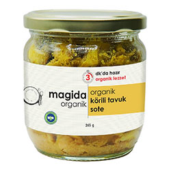 Magida Organic Chicken with Curry 270g