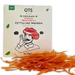 OTS Organic Red lentil Fettucini Pasta 350g