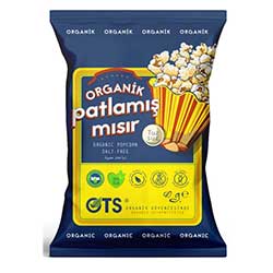 OTS Organic Popcorn (Salt Free) 100g