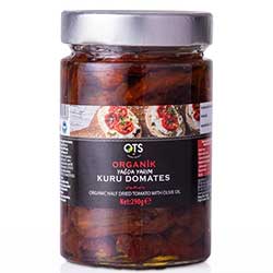 OTS Organic Dried Tomato In Olive Oil  Half  290g