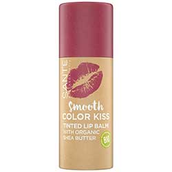 SANTE Organic Smooth Color Kiss Lip Balm (02 Soft Red) - Ekoorganik